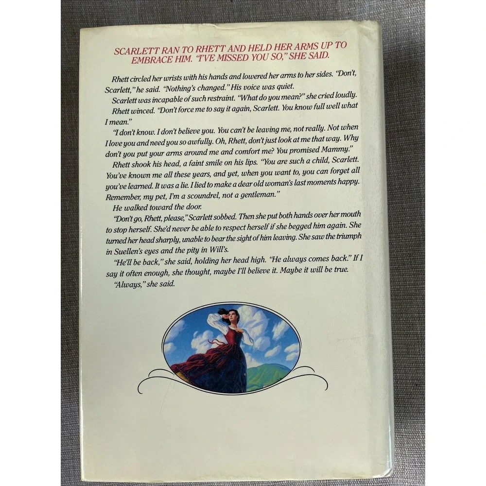 SCARLETT Sequel to Gone With The Wind Alexandra Ripley 1st Print 1st Edition